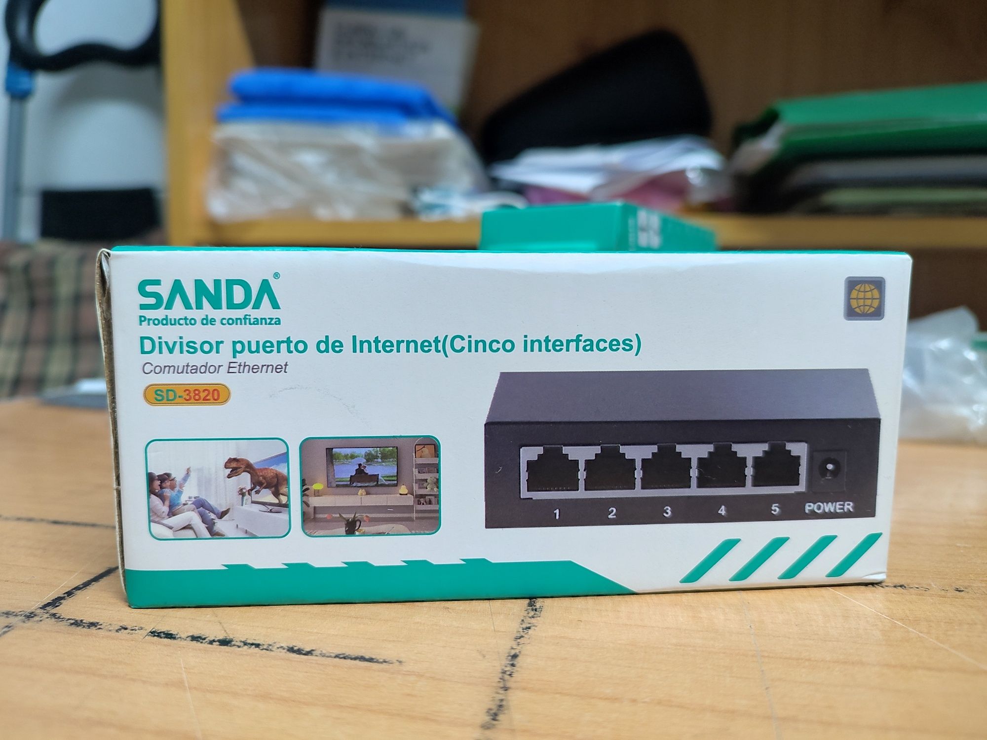 Ethernet Switch - 5 portas
