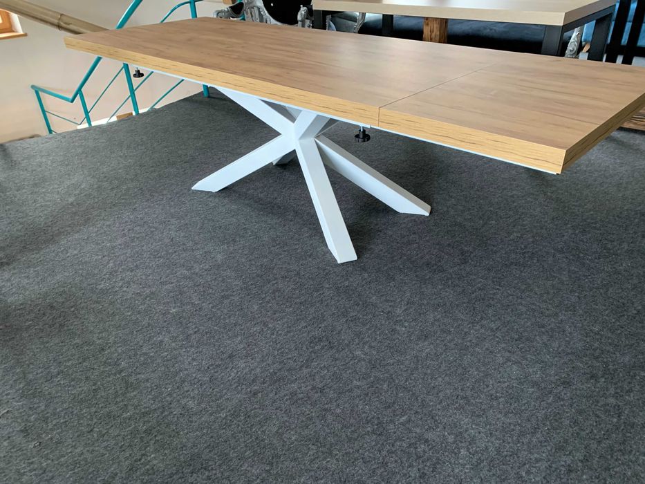 Stół pająk loft 280x90 rozkładany