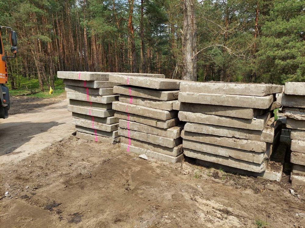 Plyty drogowe betonowe uzywane stan bardzo dobry nie nowe