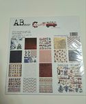 Nowy zestaw papierów scrapbooking firmy ABstudio Christmas day