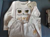 Nowa piżama 110 Harry Potter Hedwiga sowa bawełna Cool Club Smyk