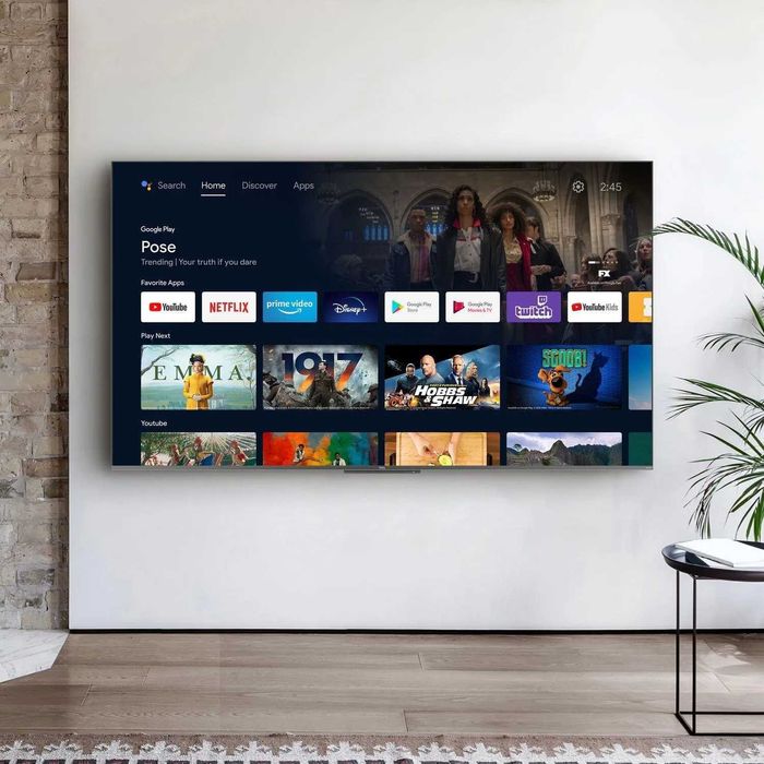 TCL  QLED 65 cali 120Hz 4K hdr Smart WIFI DVB-T2 65C728 gw3m telewizor