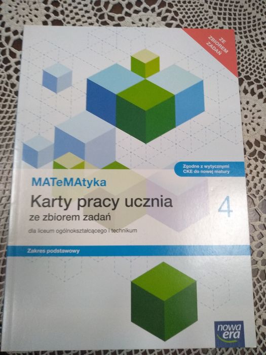 Karty pracy ucznia 4 liceum Zakres podstawowy