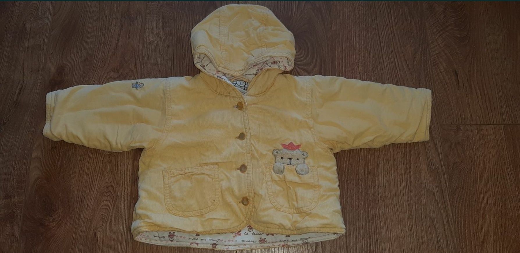 Куртка, курточка, утепленная кофта, ветровка на 74 рост,6-9 месяцев.