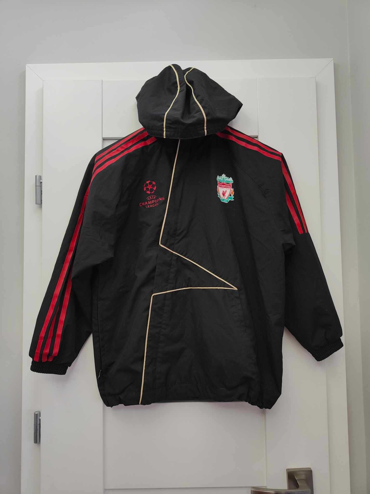 czarna kurtka adidas 9-10 lat Liverpool F.C. Champions League