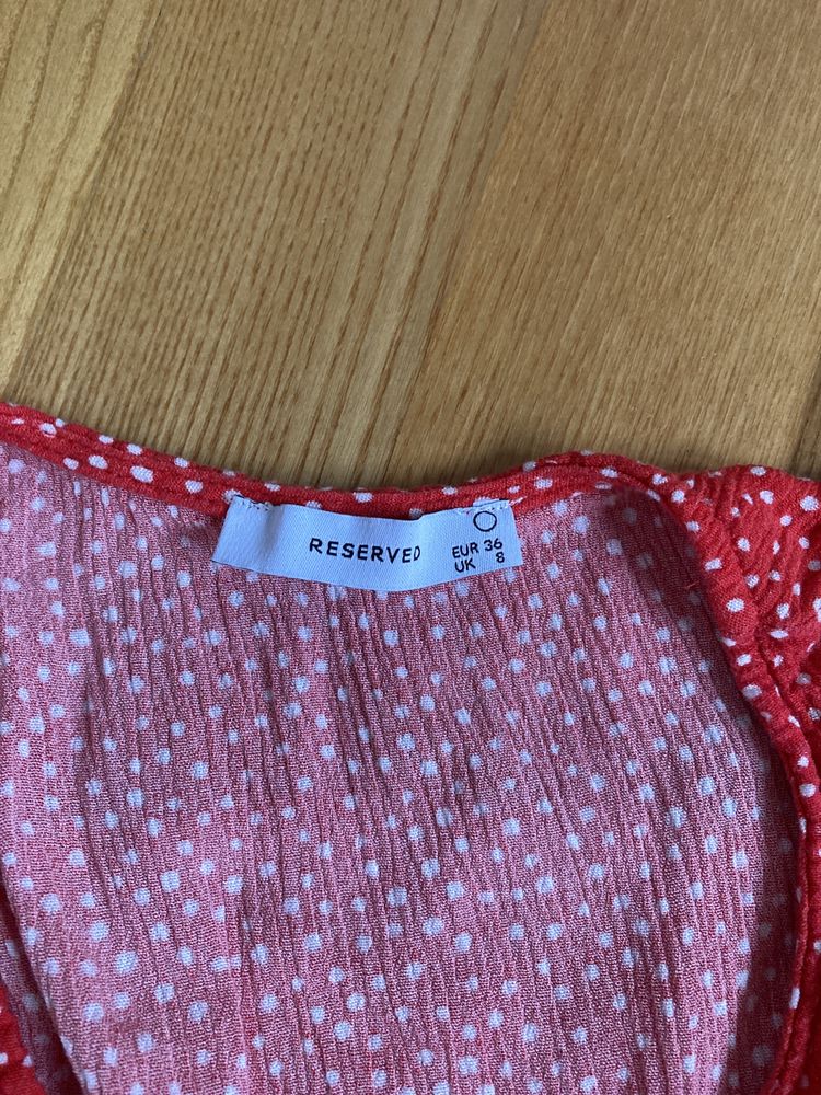 Wzorzysta sukienka Reserved roz.36