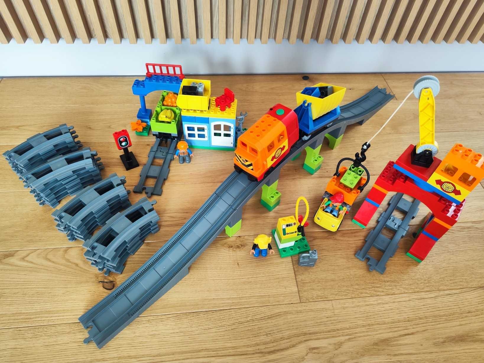 LEGO DUPLO 10507 Mój pierwszy pociąg + 10508 Pociąg - Zestaw Deluxe
