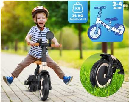 Rowerek biegowy  6 w 1 Loopy Tricycle KIDIZ