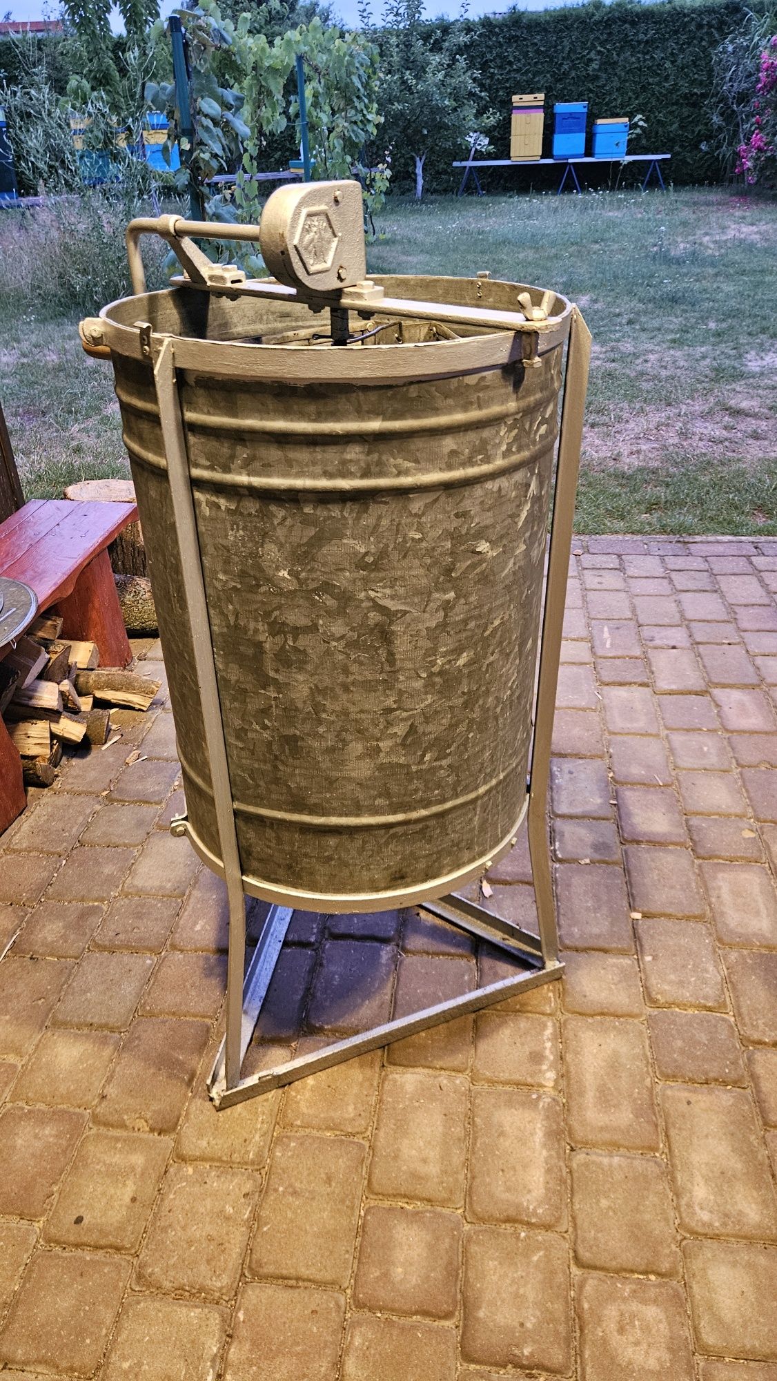 Miodarka ręczna 3 ramkowa