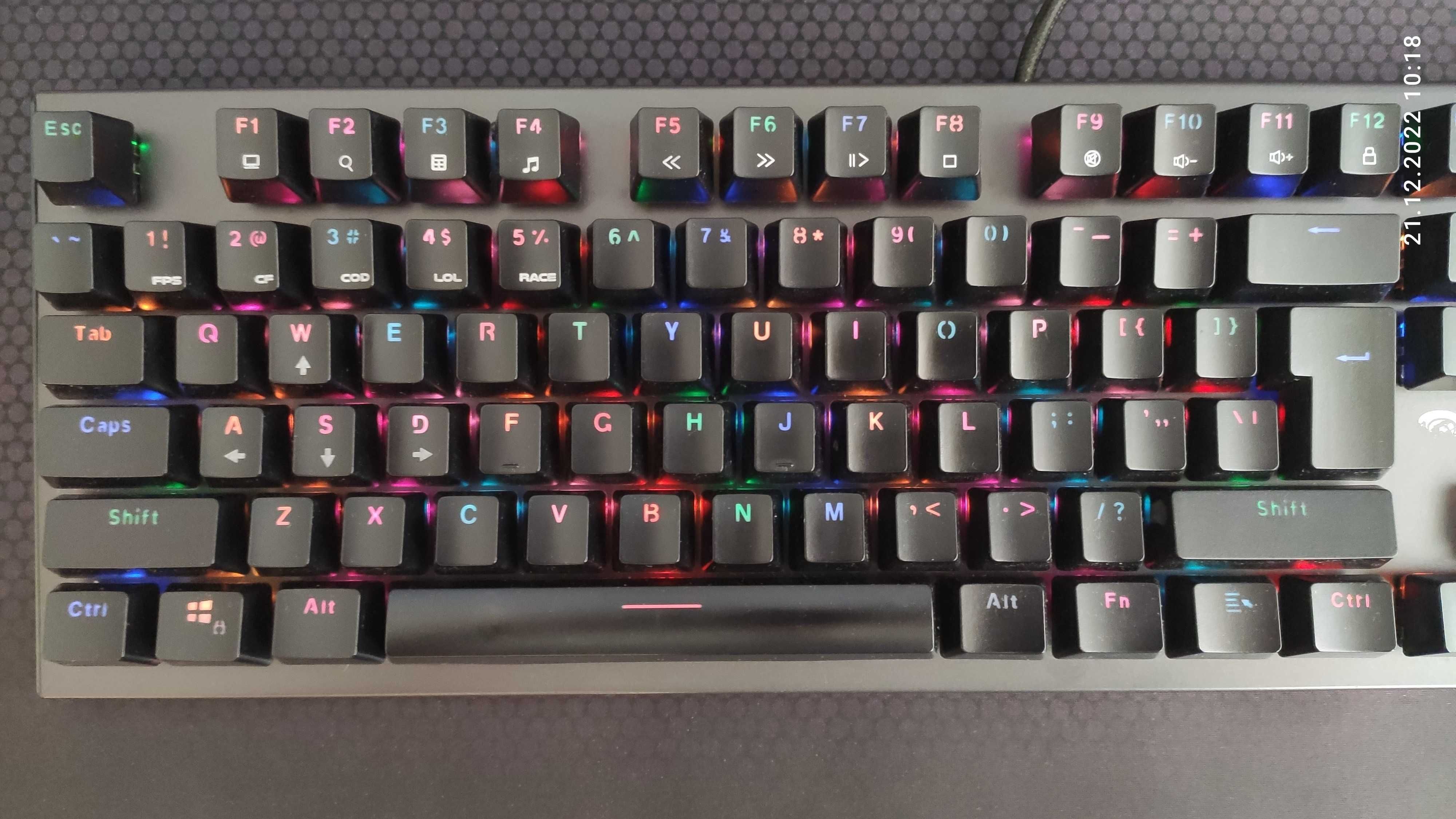 Klawiatura mechaniczna Genesis Thor 300 RGB LED