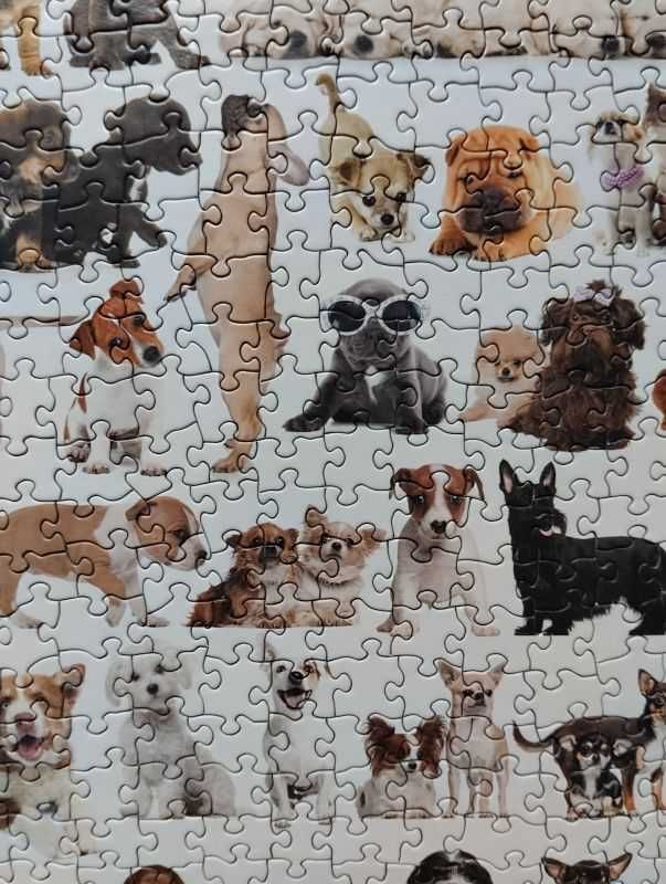 Puzzle Eurographics 2000-Dogs (podzielone na 4x500)