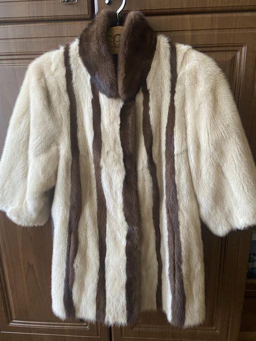 Шуба норкова рукав 3/4