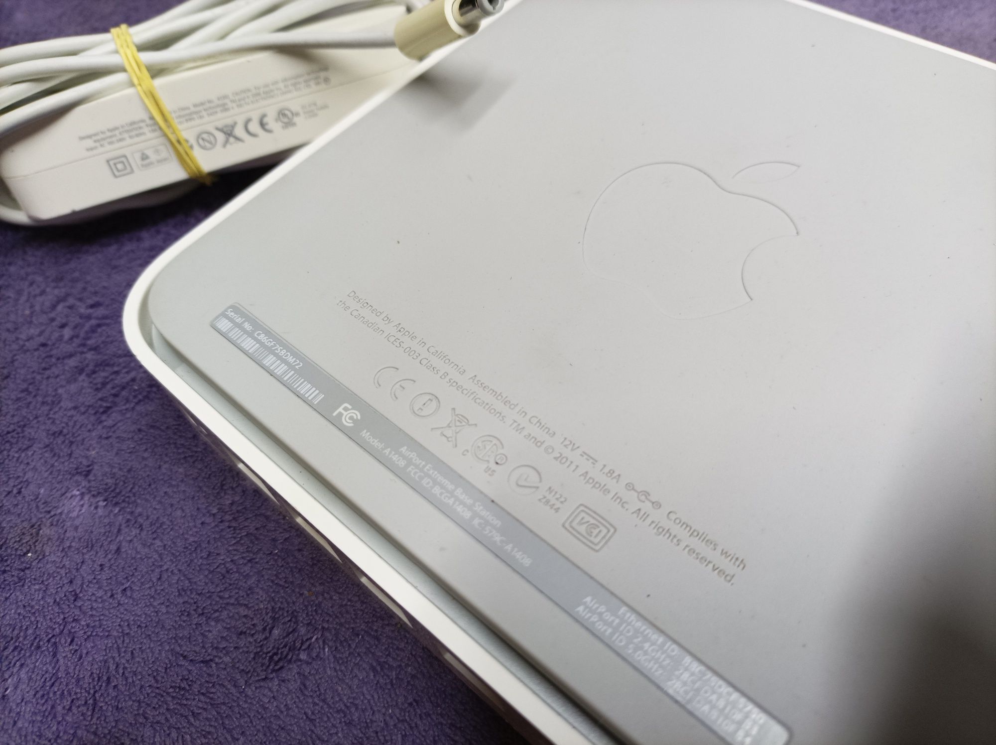 Router wifi Apple Extreme 802.11n. mod.A1408. Tanio!