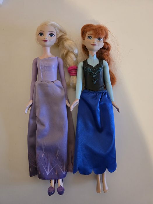 Lalki Elsa i Anna z Krainy lodu