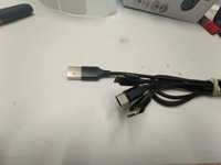 Kabel USB/micro USB/USB-C/Iphone.