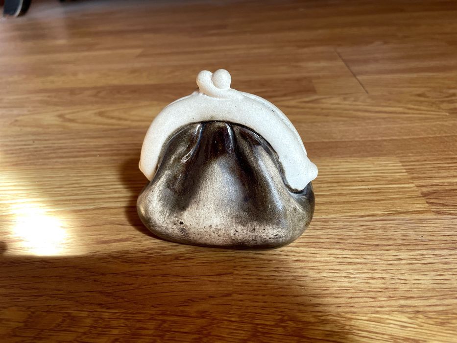 Гаманець декоративний фарфоровий сувенір копилка скарбничка