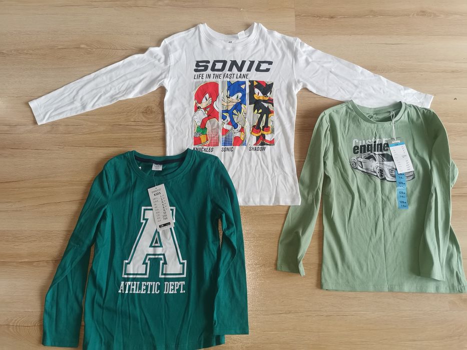 Bluzki z dl rękawem 122 /128