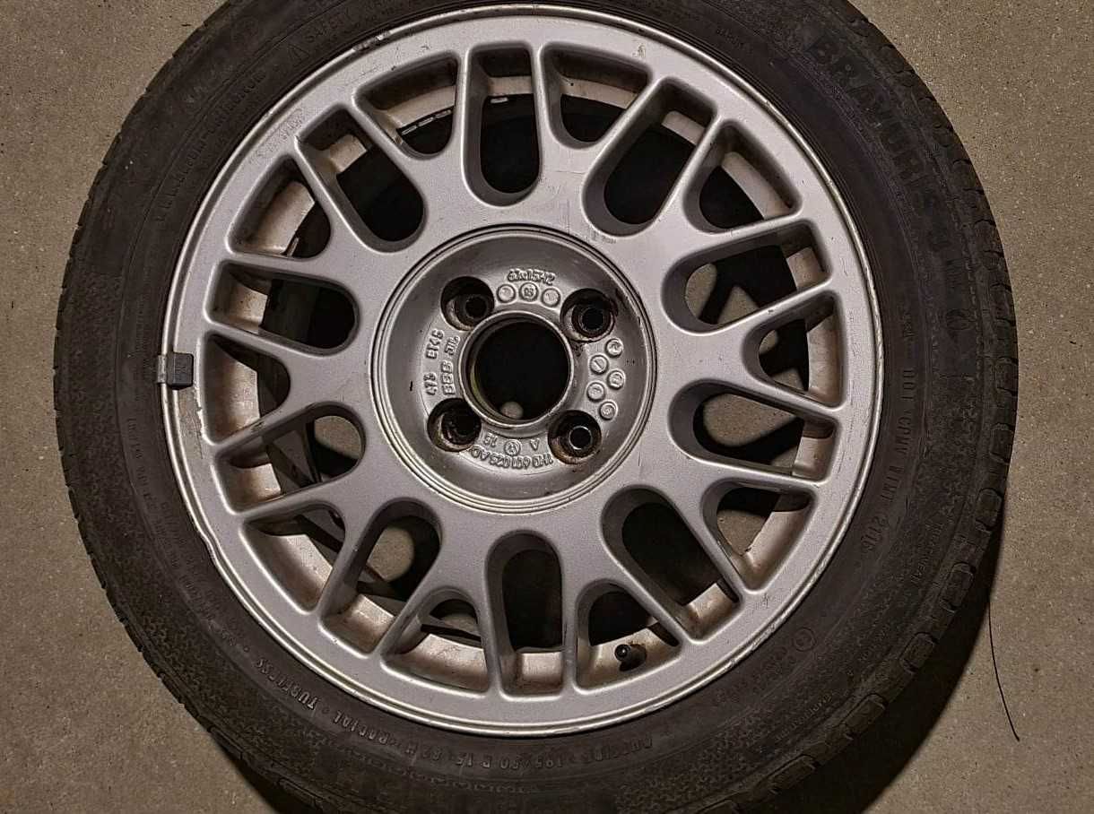 Koła Felgi BBS 4X100 R15 6J ET45 Oryginal VW Golf III GTI