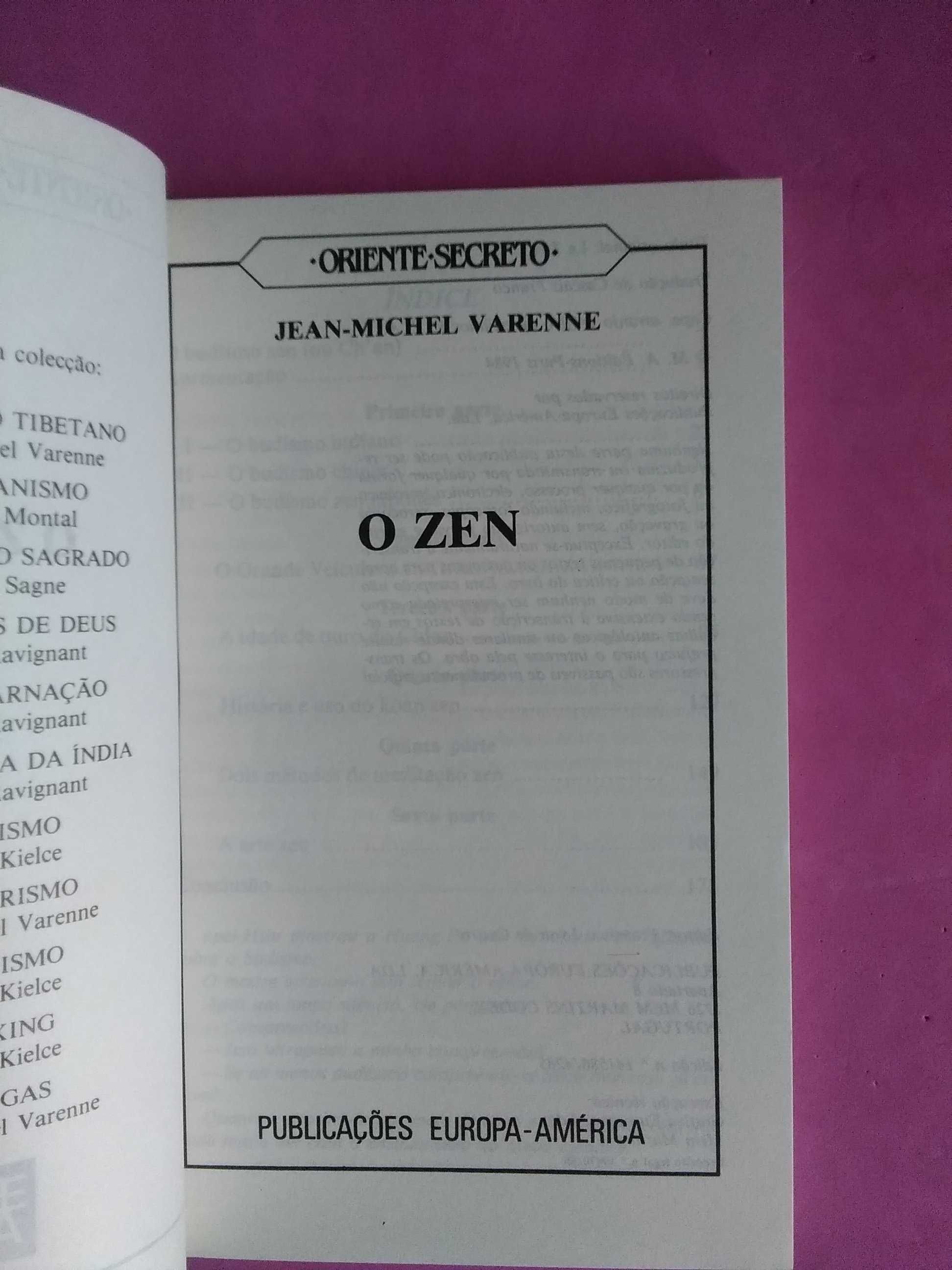 O Zen por Jean Michel Varenne