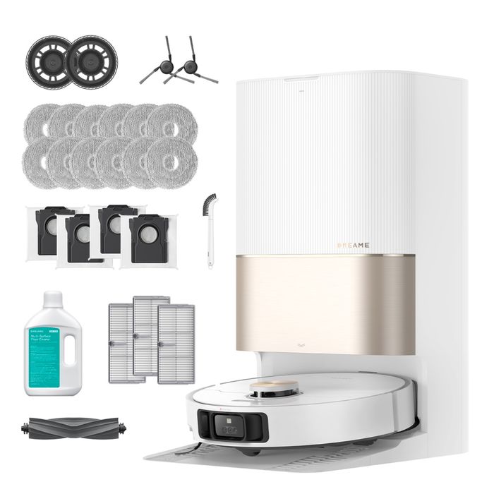 Робот пилосос Dreame X40 Ultra Complete White (RLX63CE-2-Wh)