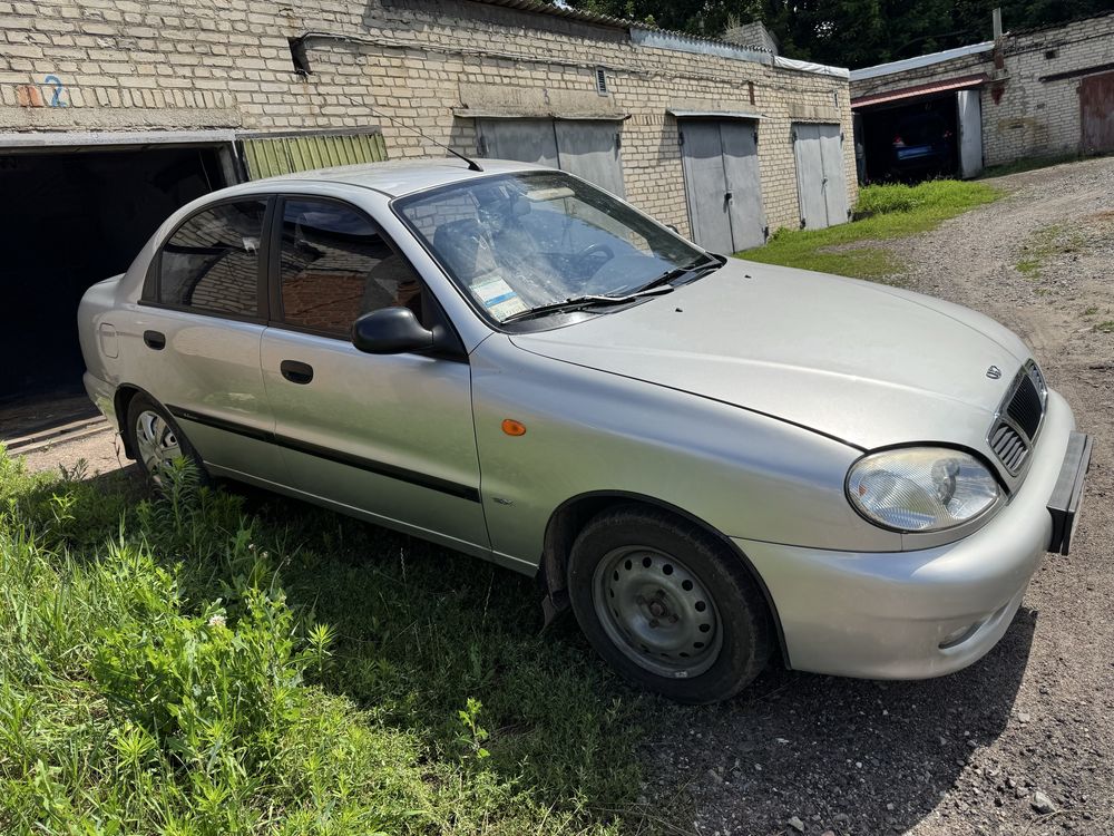 Daewoo Lanos 1.6 / 2007 / Сірий / Польська зборка