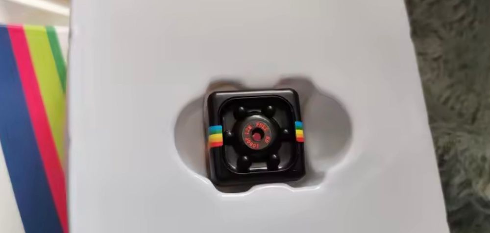 Mini Câmera Alta Resoluçao com Visão Noturna, Áudio e Vídeo Portátil