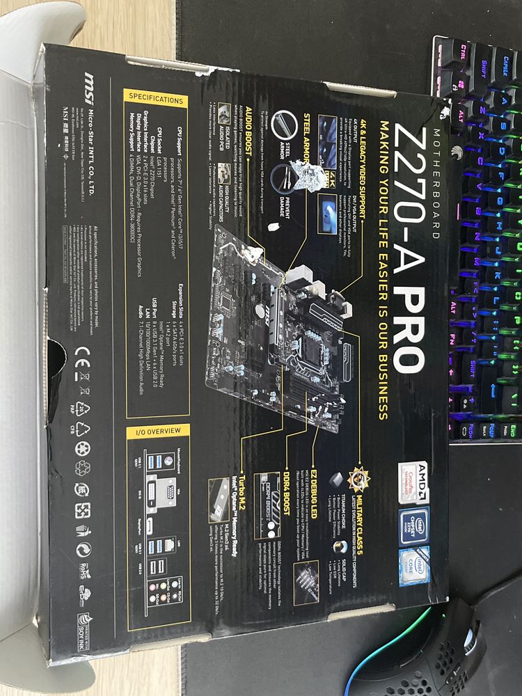 płyta glowna MSI Z270-A PRO