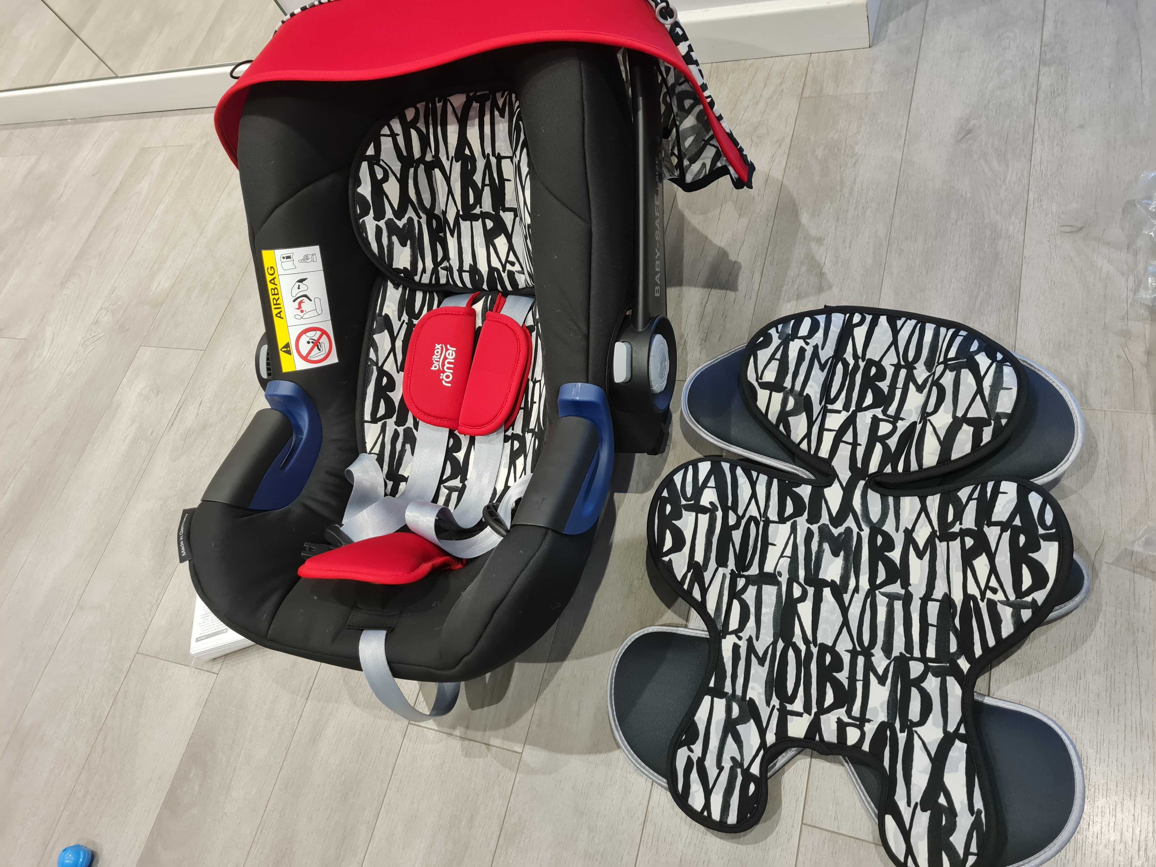 Автокрісло BRITAX ROEMER BABY-SAFE2 i-SIZE (Letter Design)