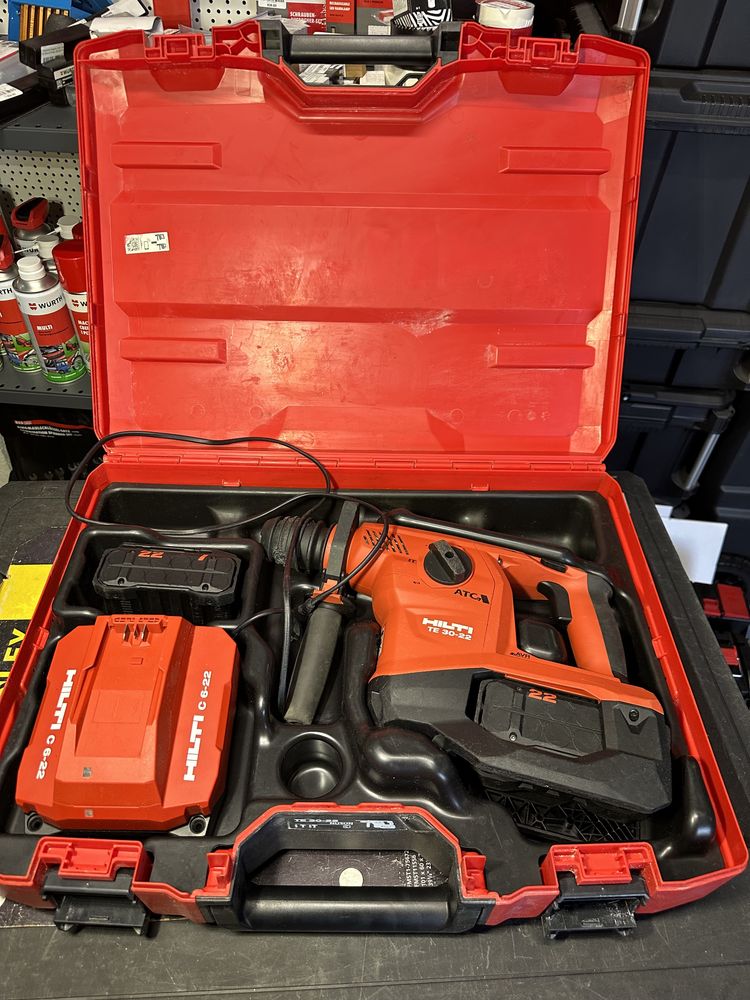 Безщітковий аккумуляторний перфоратор Hilti TE 30 22 Nuron