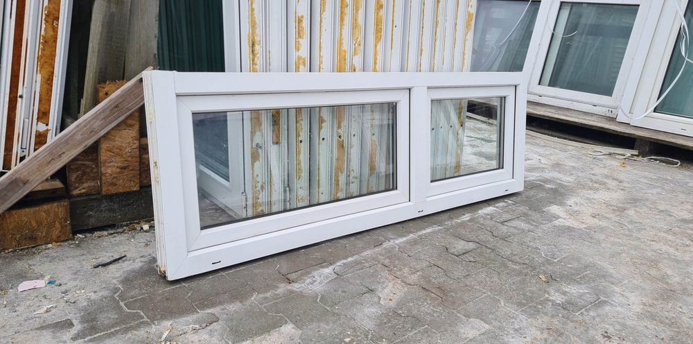 OKNA KacprzaK OKNO PCV 175X55 Używane Plastikowe Lider Okna OLX