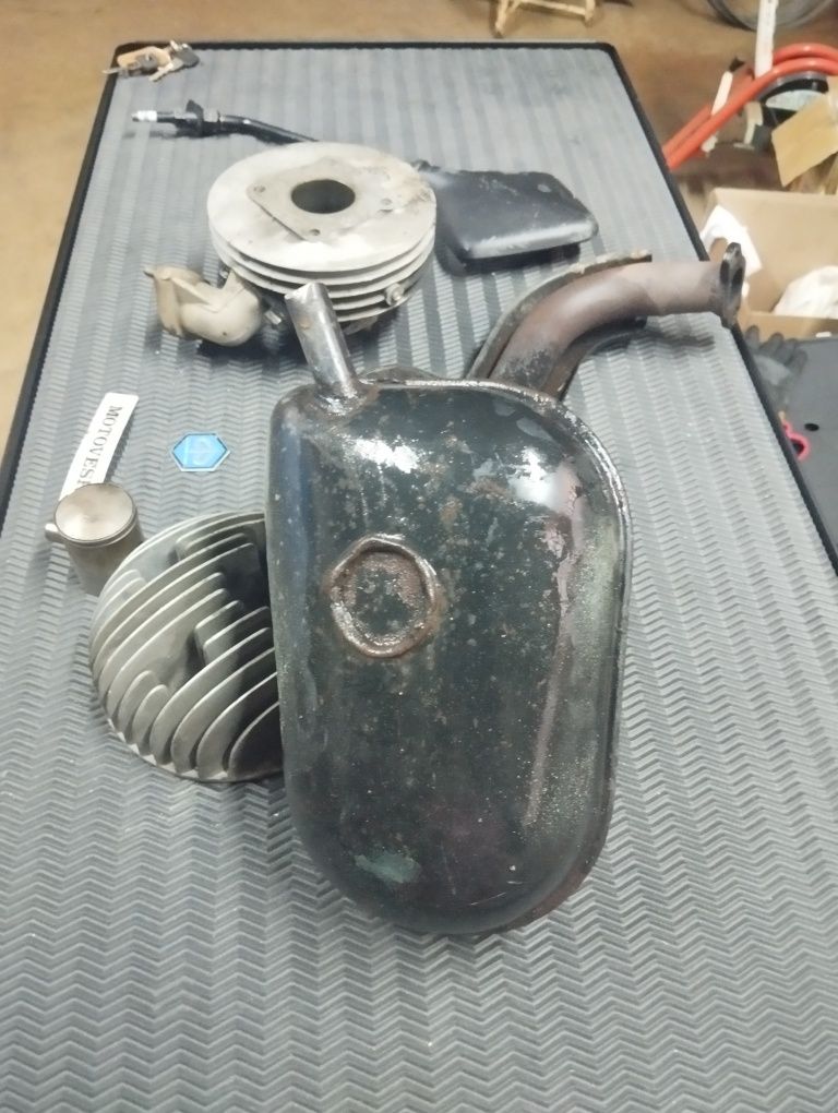 Material vespa usado