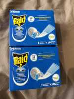 Raid przeciw komarom (2 szt)elektrofumigator z wkładami bezzapachowy