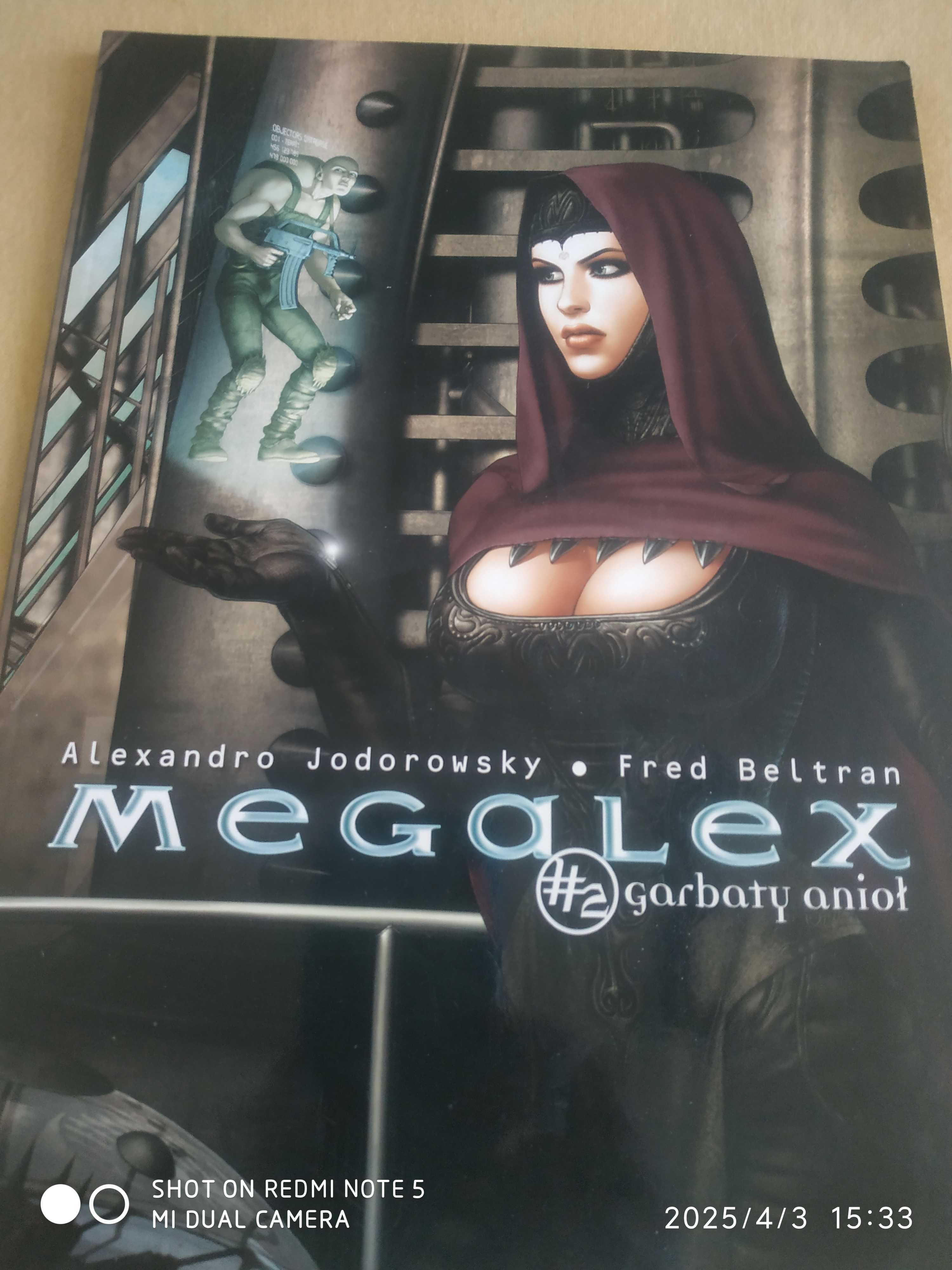 Megalex Garbaty anioł, komiks