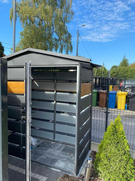 Garaże Blaszane Domki Ogrodowe Wiaty Śmietnikowe