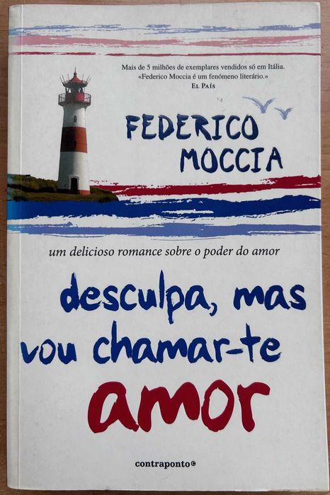 Livro Desculpa, as vou chamar-te amor, Federico Moccia