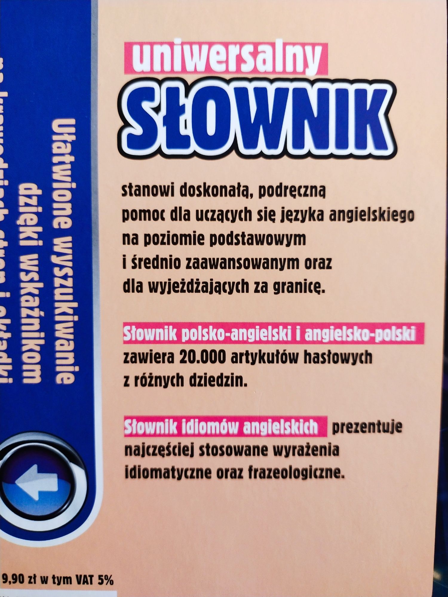 Słownik polsko-angielski angielsko-polski