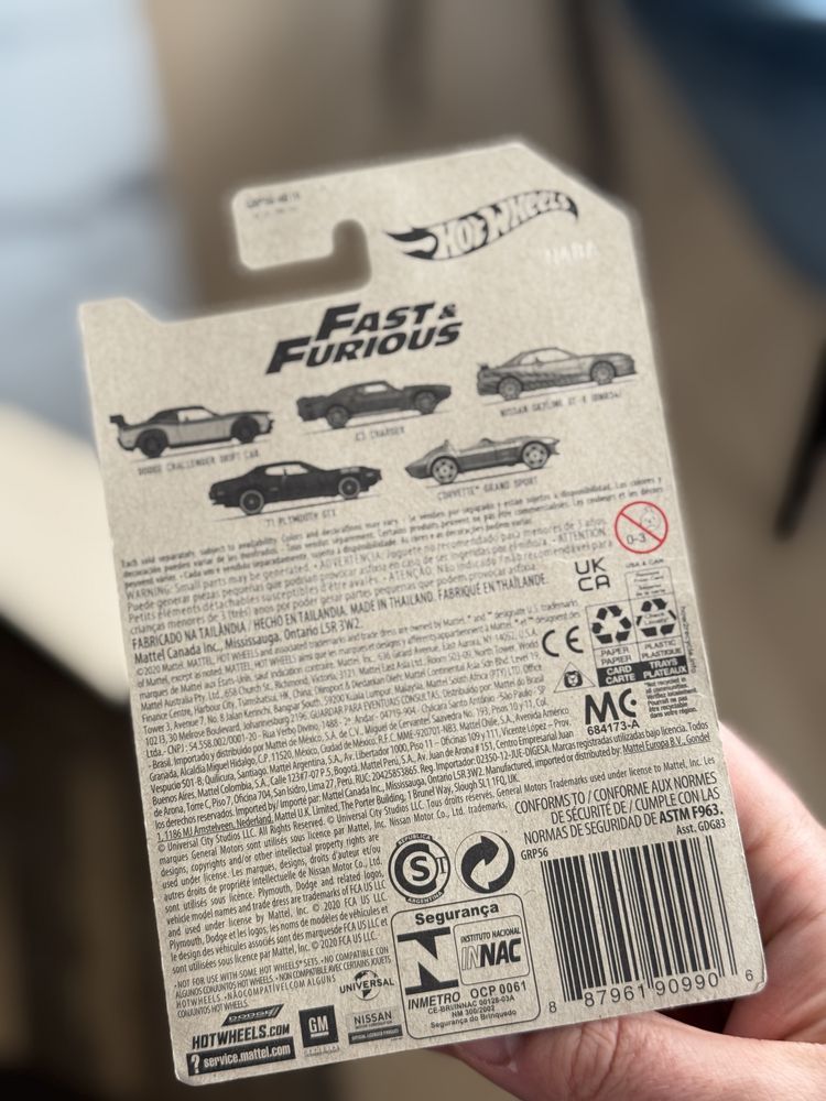 Hot Wheels Nissan Skyline GT-R R34 Fast & Furious UNIKAT 2020 BNR34