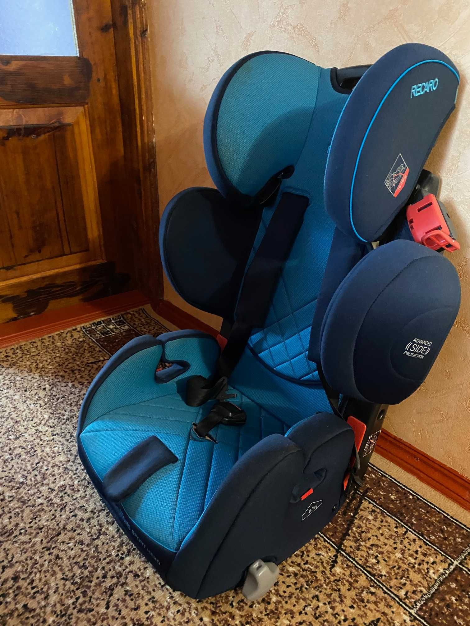 Автокрісло RECARO Young Sport Hero 9-36 кг у відмінному стані