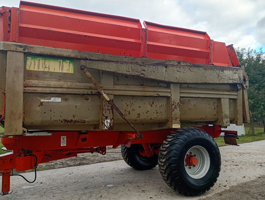 Przyczepa skorupowa Leboulch 14ton! Resor 2000rok