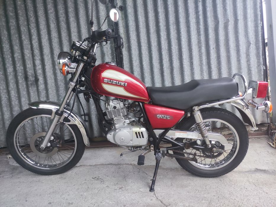 Suzuki GN 125 klasyk kat B po serwisie RATY Transport Gwarancja