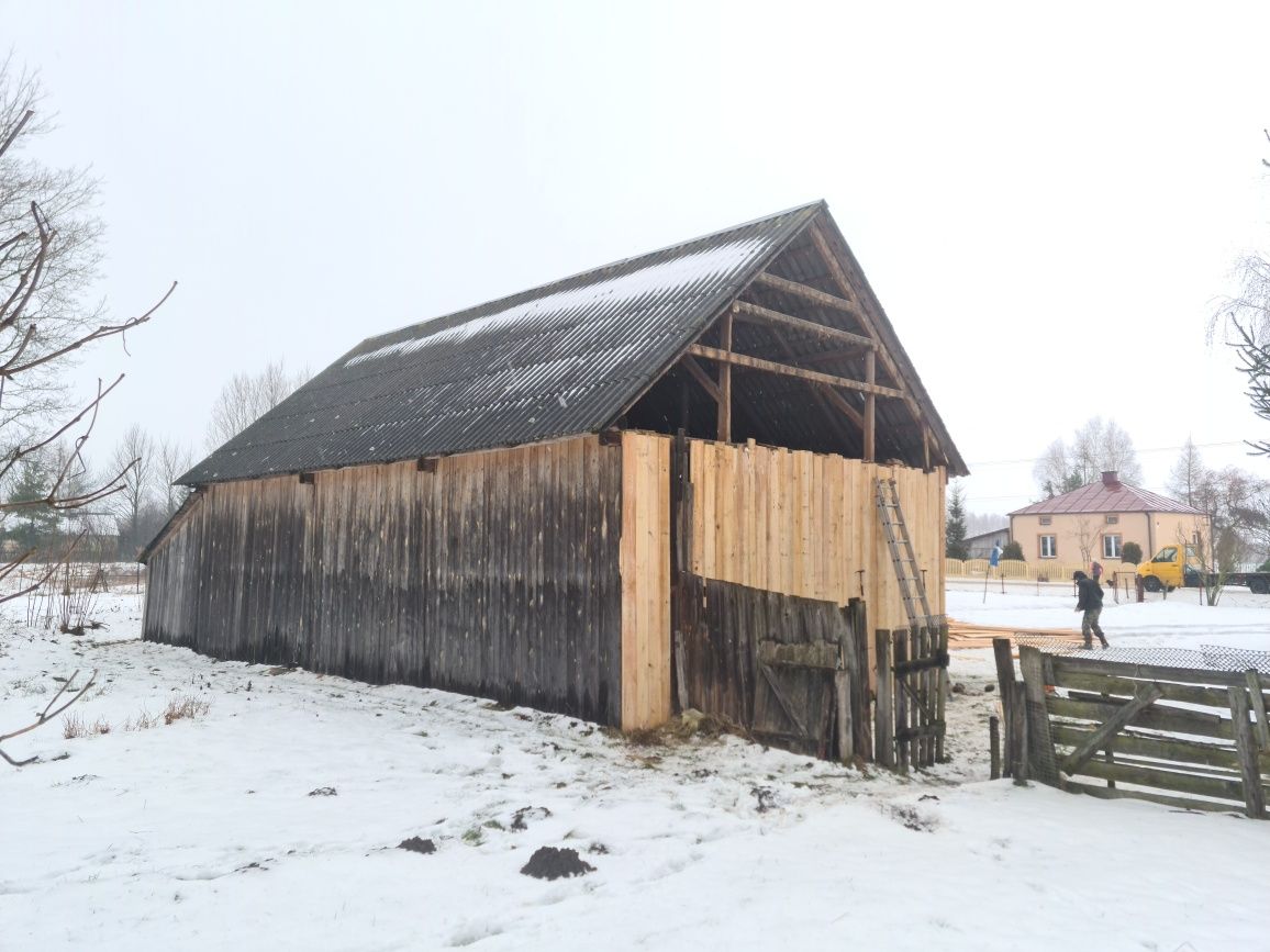 Darmowe rozbiórki stodół, skup starego drewna