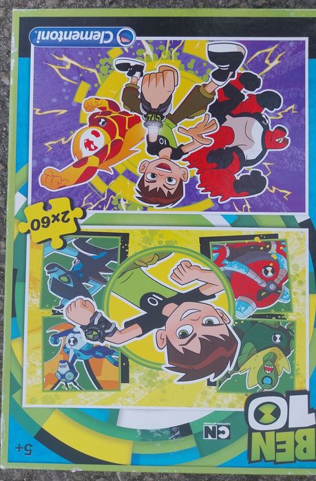 Puzzesl da Disney e do Ben 10