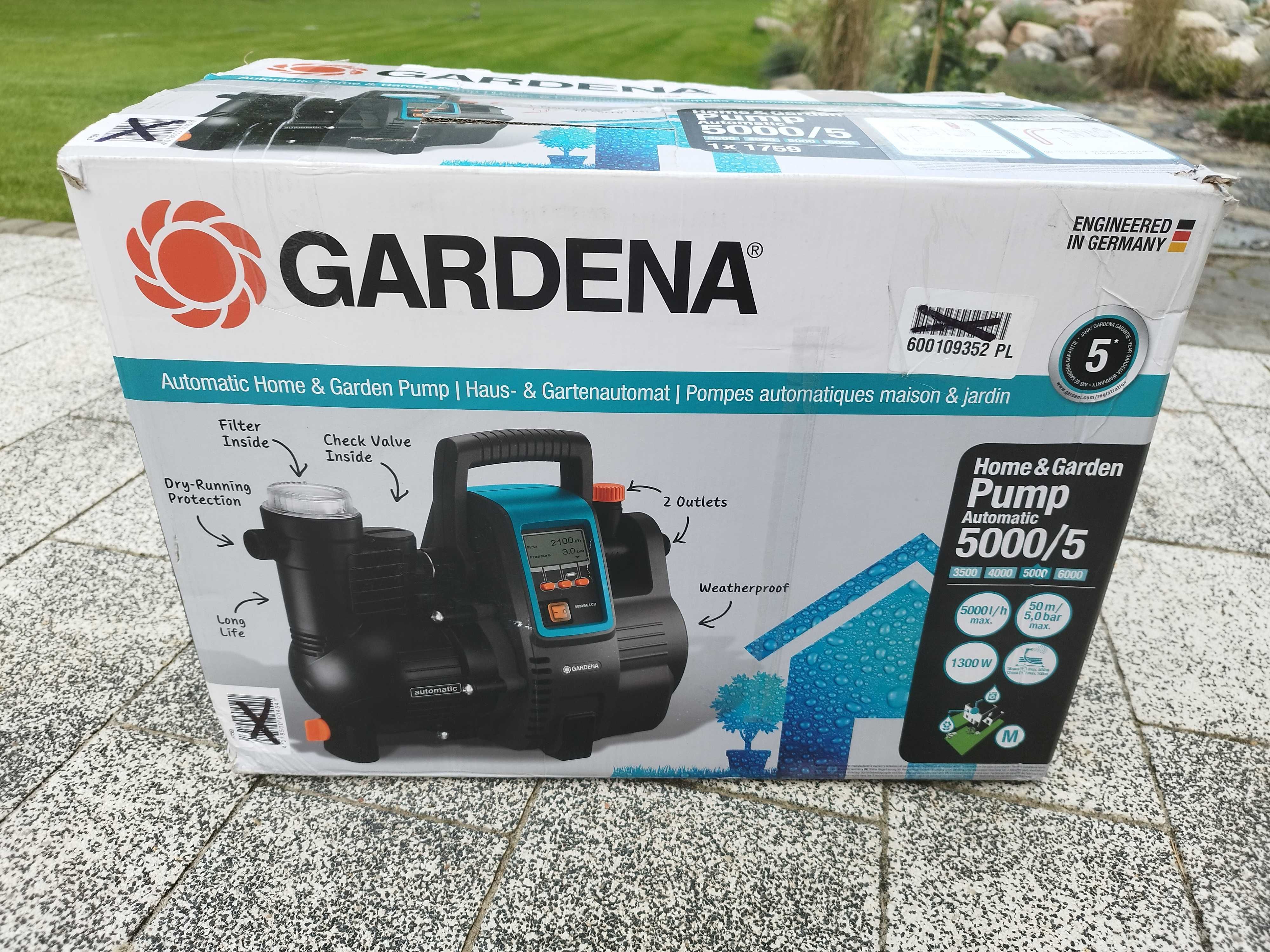 Pompa Gardena 5000/5e LCD NOWA