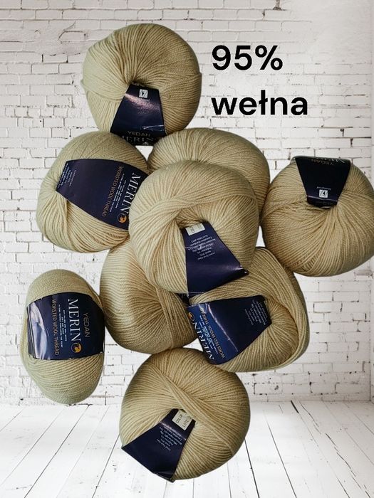 Przędza wełna 0,5 kg