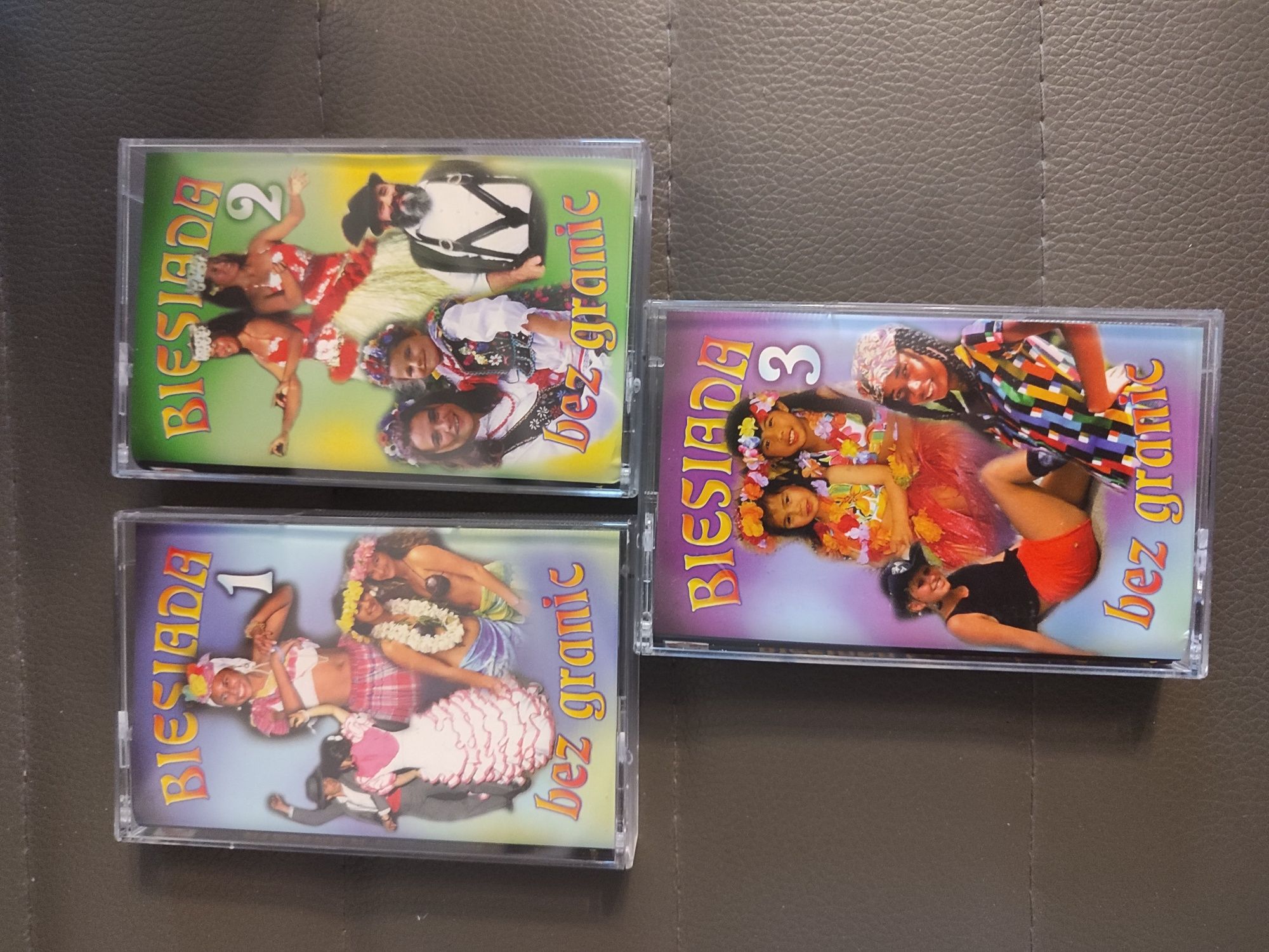 Biesiada bez granic zestaw trzech kaset audio
