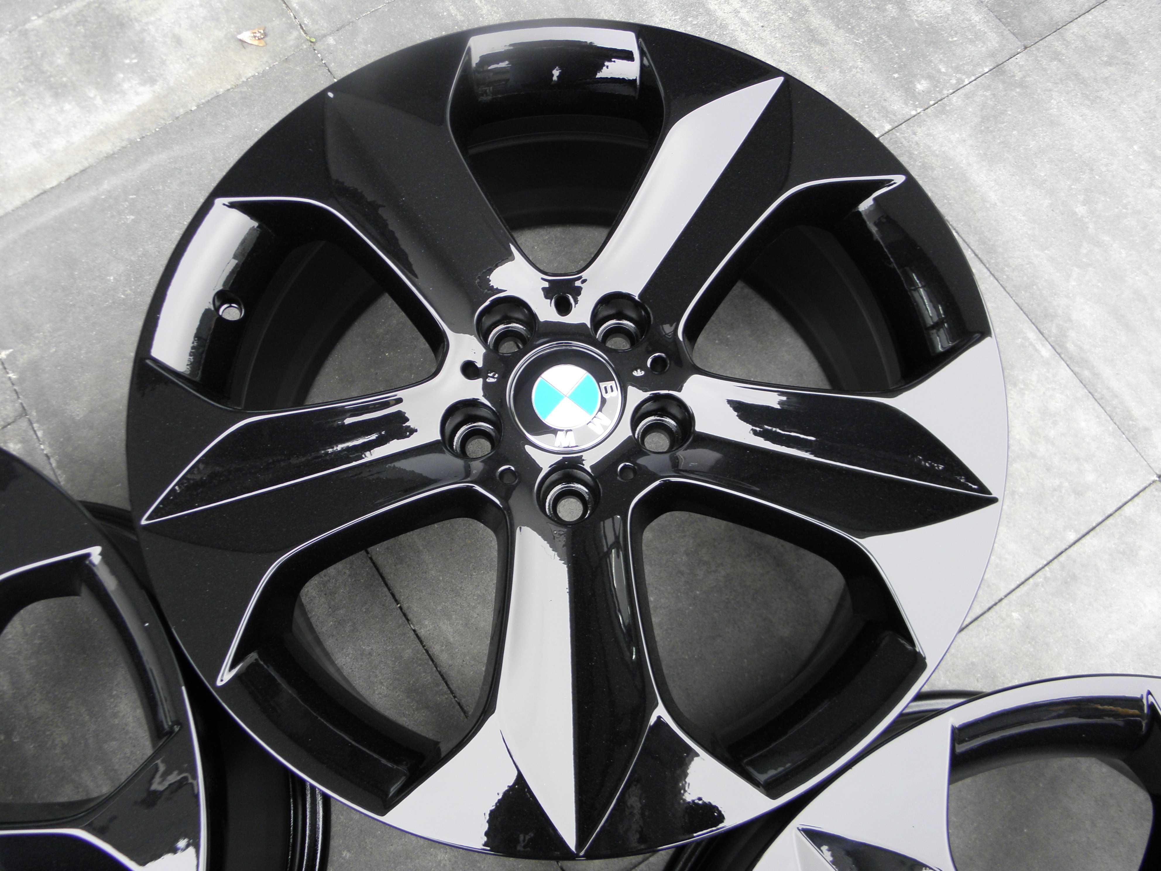 Felgi 19 BMW X6 F16 E71 5x120 ET18 ET48 Styling 232 czarny połysk
