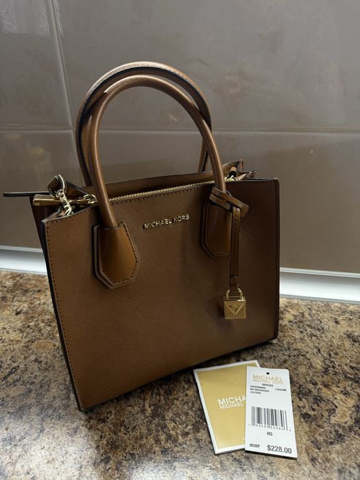 Сумка Michael Kors Mercer коричнева