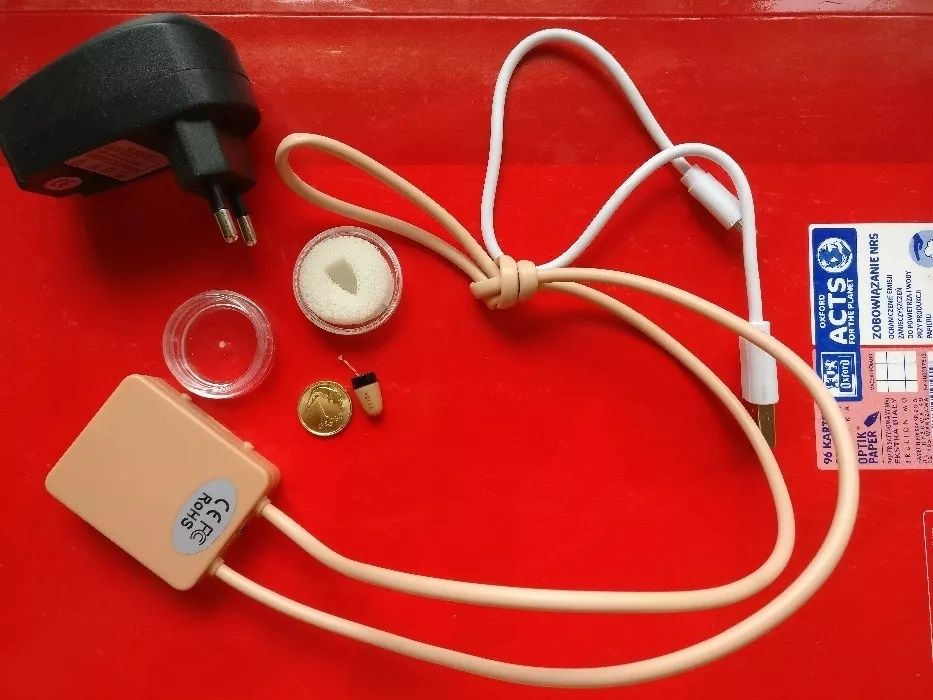 Mikrosłuchawka na egzamin słuchawka mikro bluetooth studia sesja