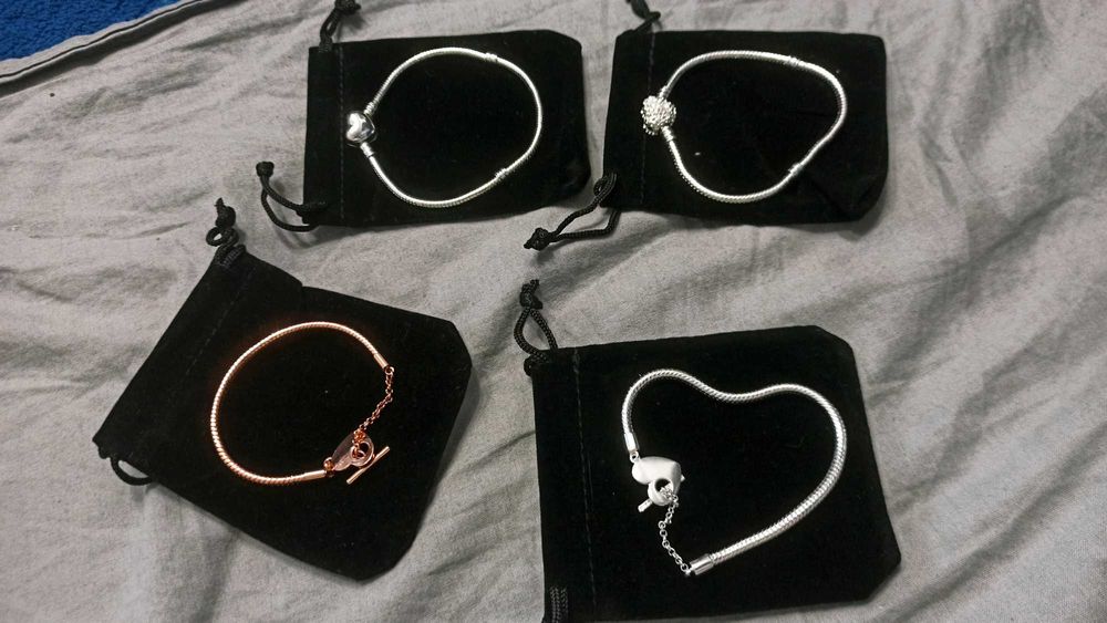 WALENTYNKI Bransoletka na charmsy Pandora serduszko. NOWA. Prezent