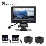 Kit 2 Câmeras Marcha Atrás + Monitor 7" para camiões autocaravana NOVO